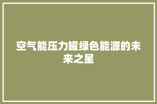 空气能压力罐绿色能源的未来之星 热水器 空气能压力罐绿色能源的未来之星 热水器