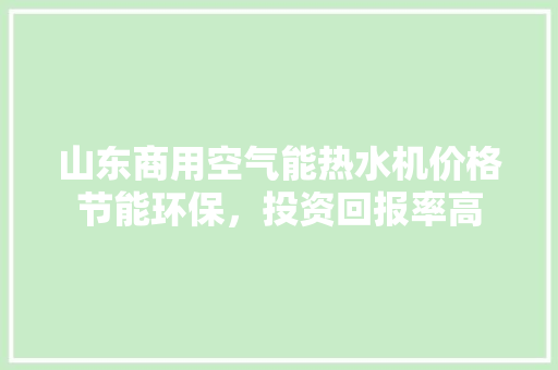 山东商用空气能热水机价格节能环保,投资回报率高 洗衣机 山东商用空气能热水机价格节能环保,投资回报率高 洗衣机