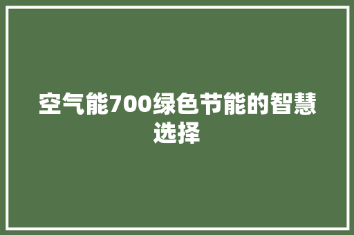 空气能700绿色节能的智慧选择 洗衣机